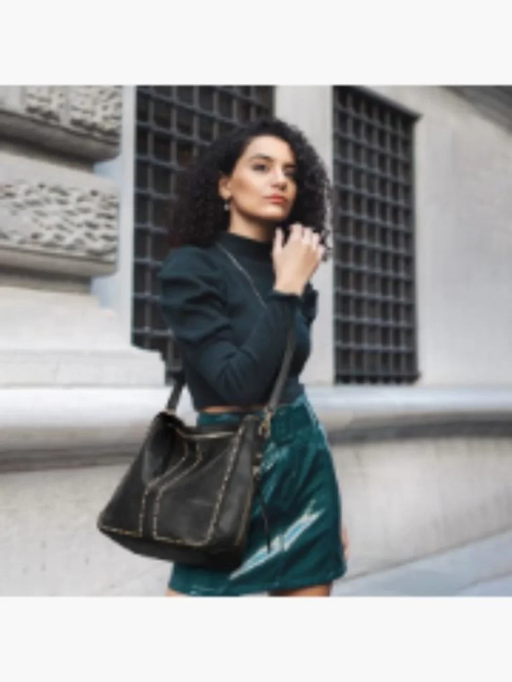 Hobo Bags for Women Large Vegan Leather Tote Purse and Wallet Set 2pcs